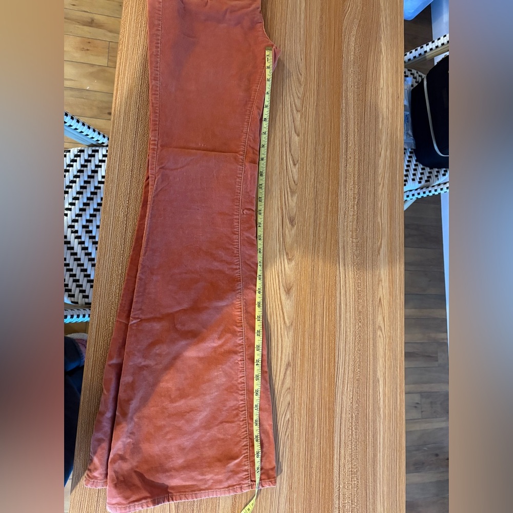We The Free Rust/Orange Flare Corduroy Pants - Picture 16 of 16